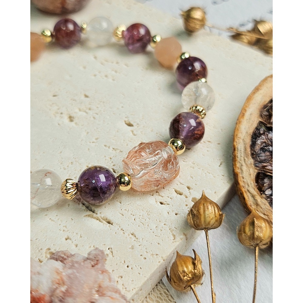 小行星37號•Fides｜設計款水晶手鍊-細節圖2