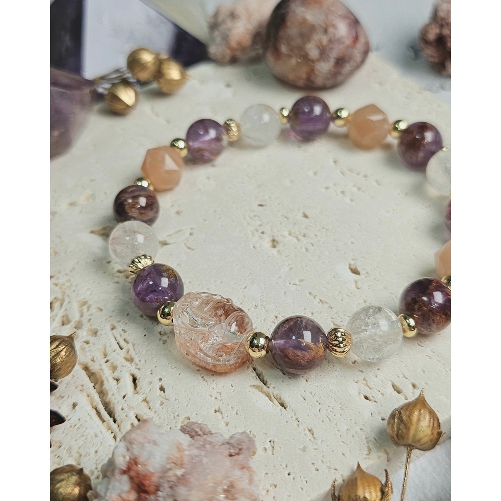 小行星37號•Fides｜設計款水晶手鍊-細節圖5