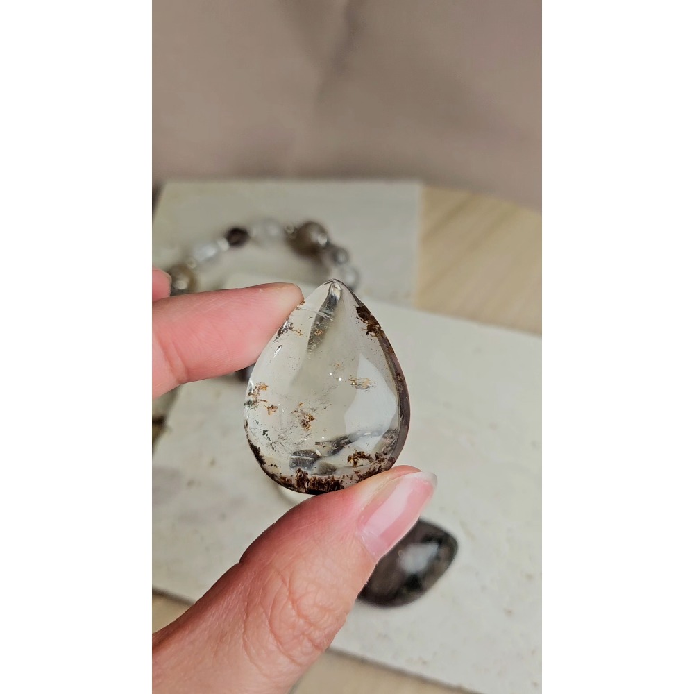 小行星34號夥伴-水滴幽靈｜水晶原礦-規格圖5