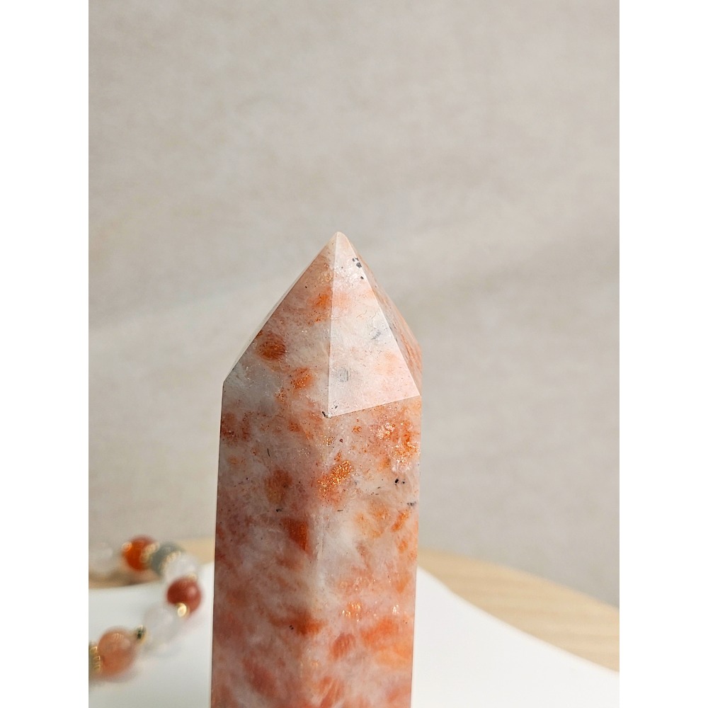 小行星73號夥伴-太陽石柱｜水晶原礦-細節圖4