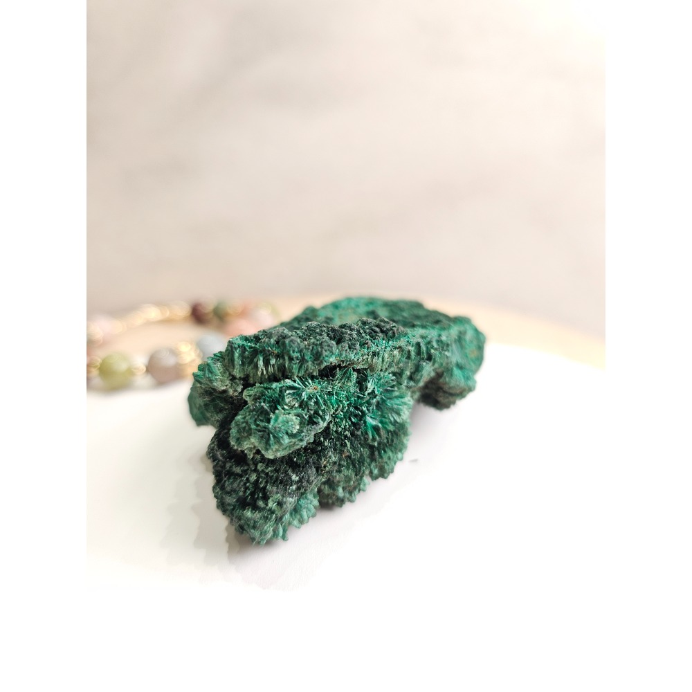 小行星32號夥伴-孔雀石原礦｜水晶原礦-細節圖4