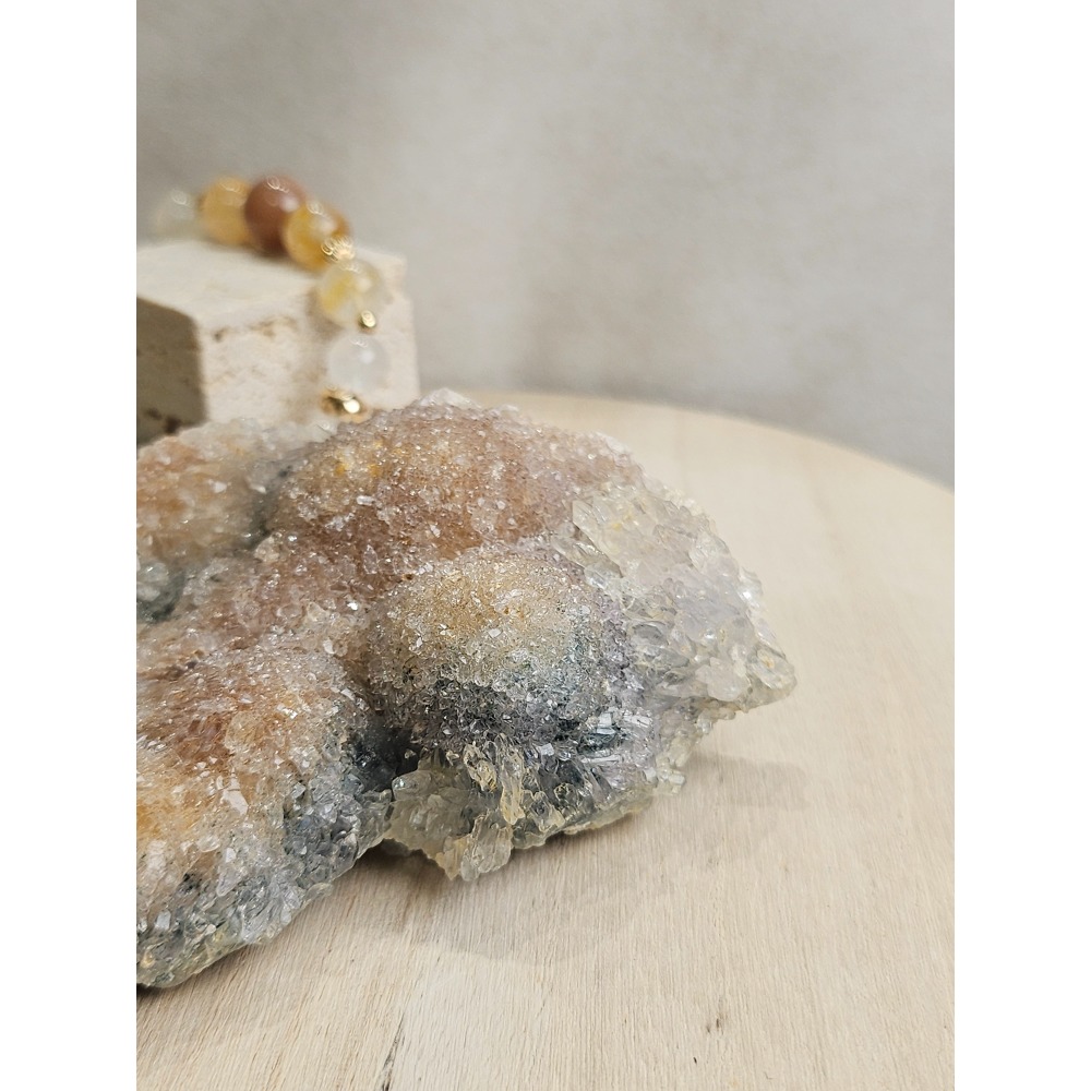 小行星47號夥伴-異象水晶片｜水晶原礦-細節圖3