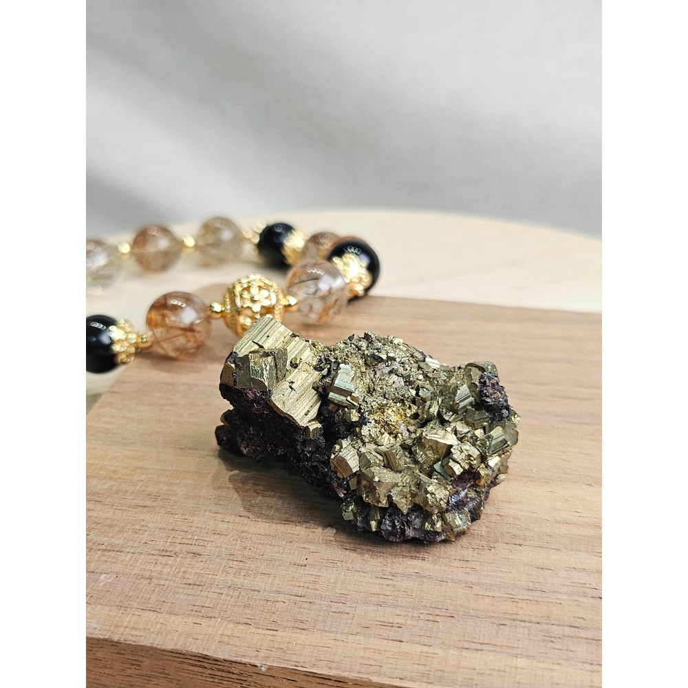 小行星42號夥伴-黃鐵礦｜水晶原礦-細節圖3