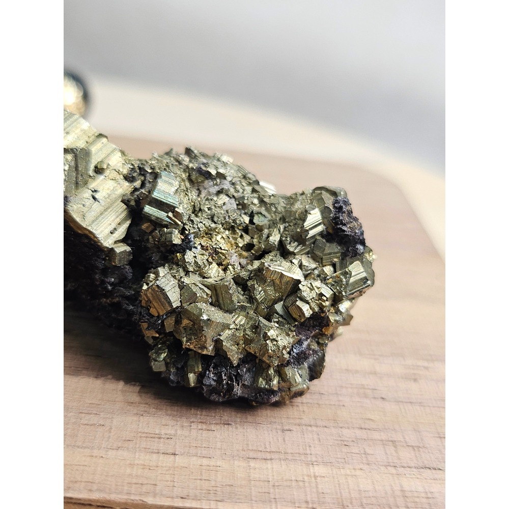 小行星42號夥伴-黃鐵礦｜水晶原礦-細節圖5