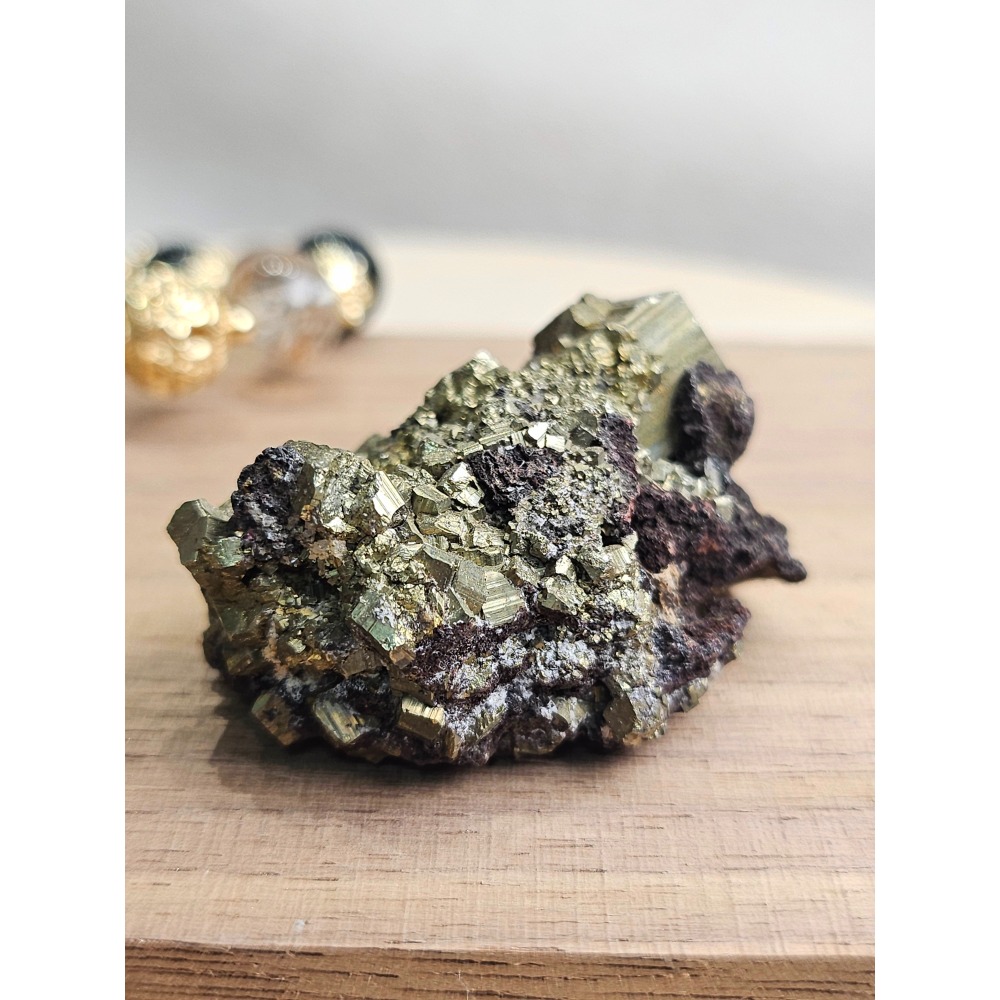 小行星42號夥伴-黃鐵礦｜水晶原礦-細節圖6