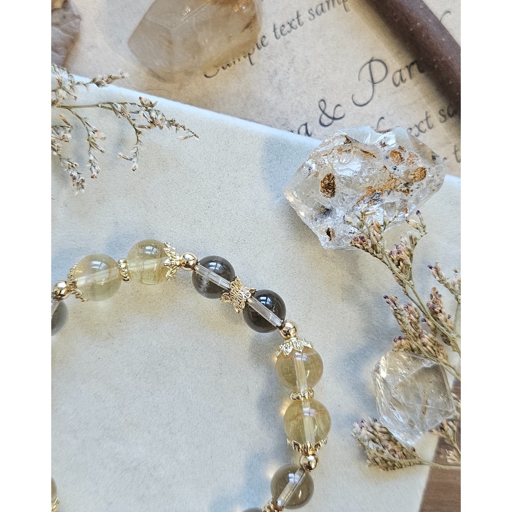 小行星57號•Mnemosyne｜設計款水晶手鍊-細節圖2