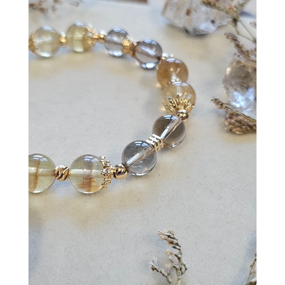 小行星57號•Mnemosyne｜設計款水晶手鍊-細節圖5