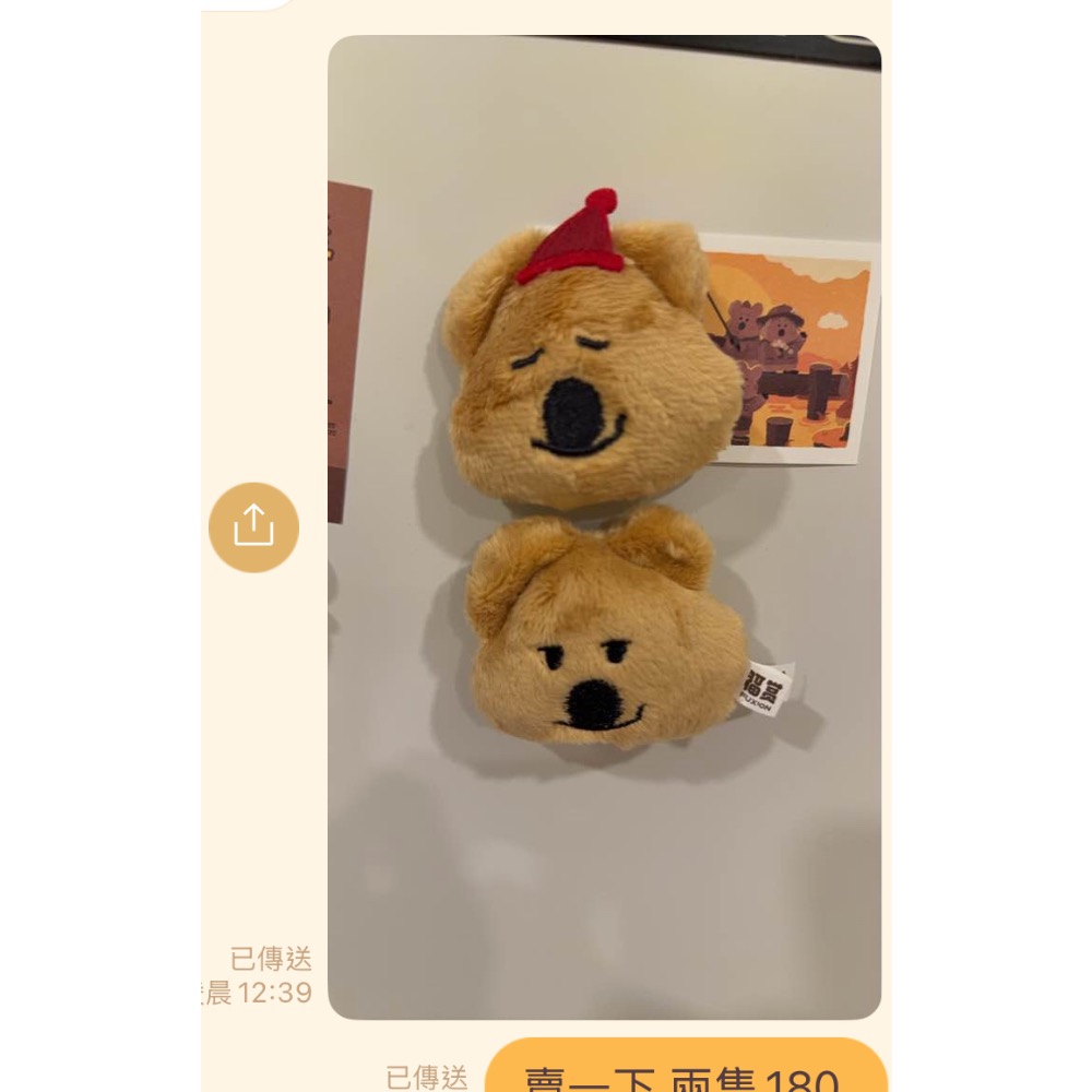 Erica磁鐵+扁扁2個-細節圖2