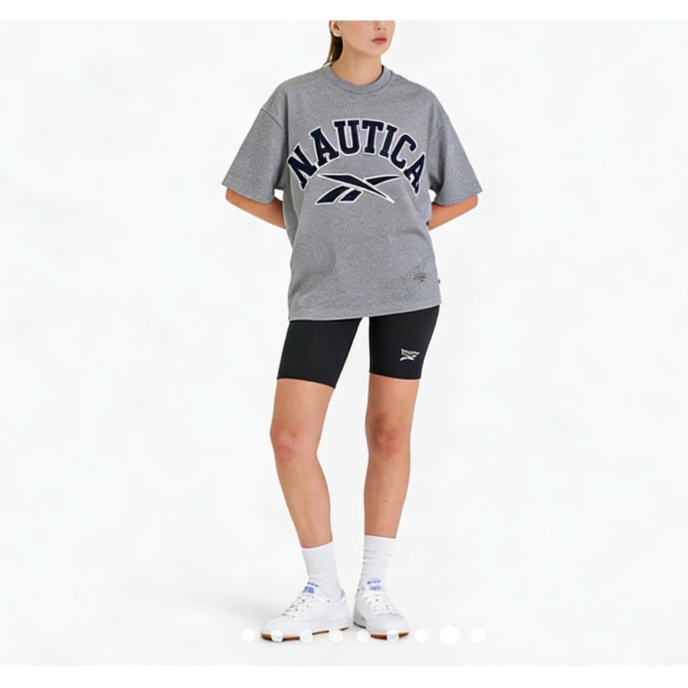 年後到Reebok nautica聯名水洗刺繡短袖T恤-細節圖3