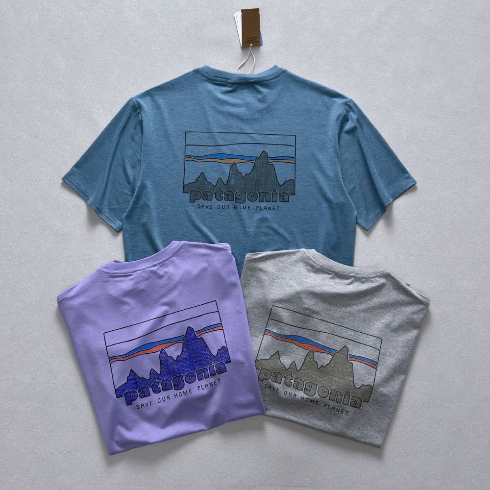 預購商品到Patagonia C1系列速乾短袖T恤-細節圖2