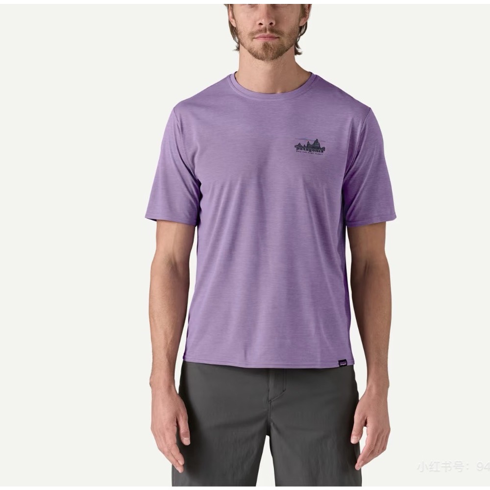 預購商品到Patagonia C1系列速乾短袖T恤-細節圖7