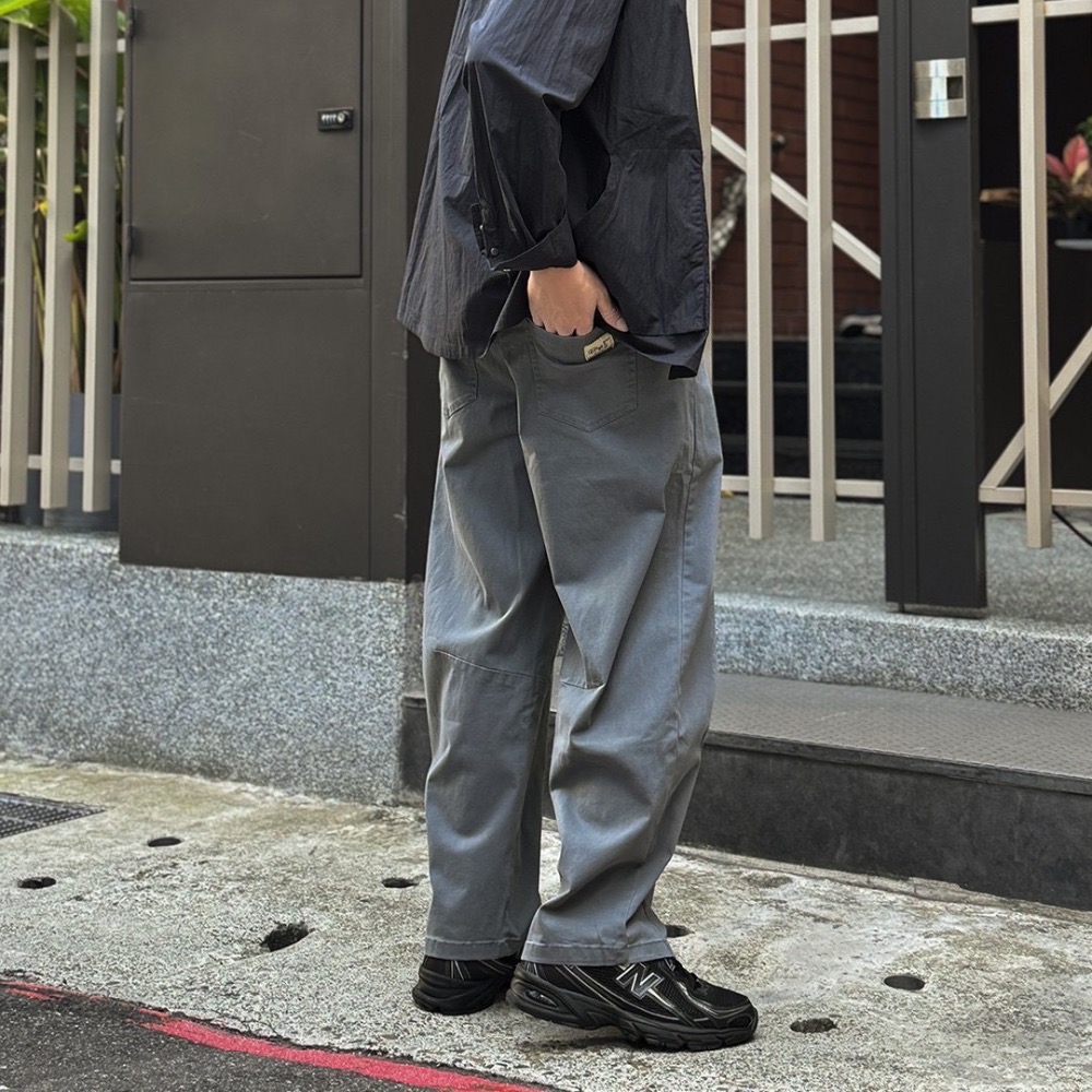 素面小彎刀彈力長褲-細節圖6