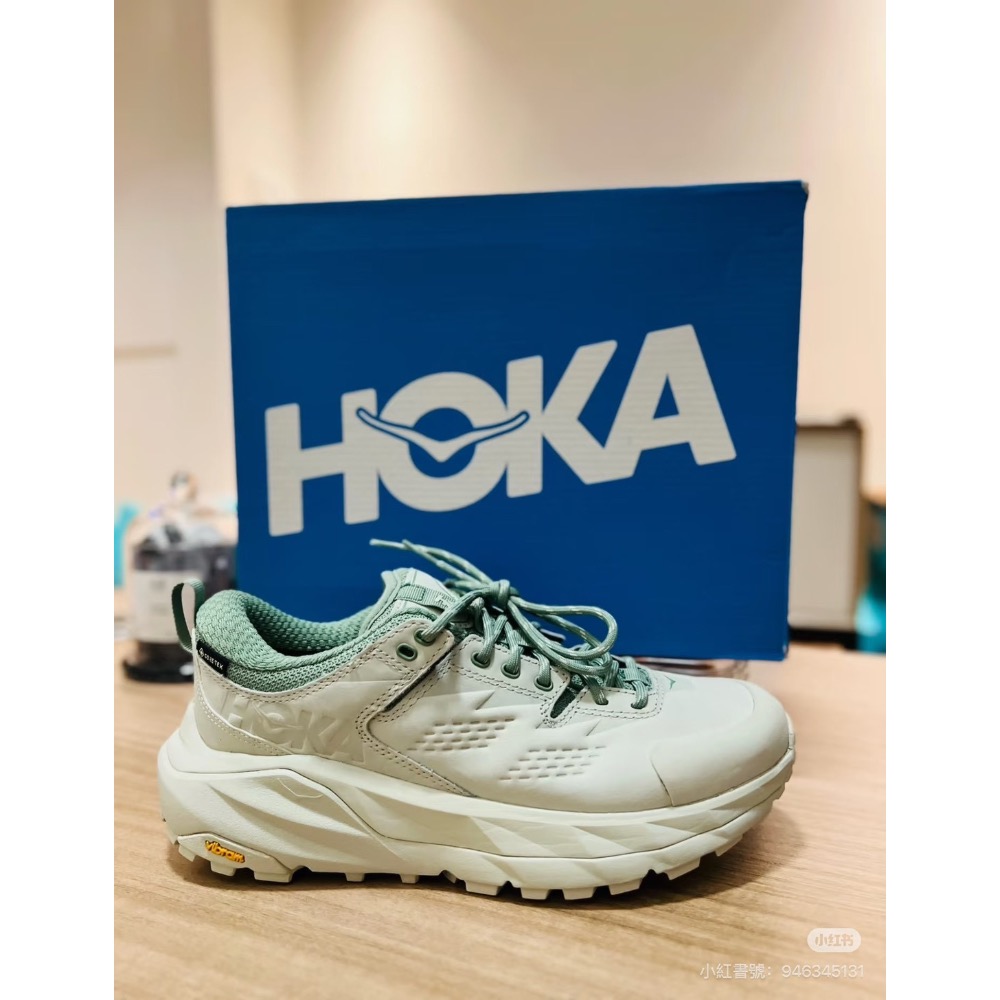 HOKA ONE ONE男款Kaha Low GTX卡哈低幫防水防滑輕便登山徒步鞋-細節圖3