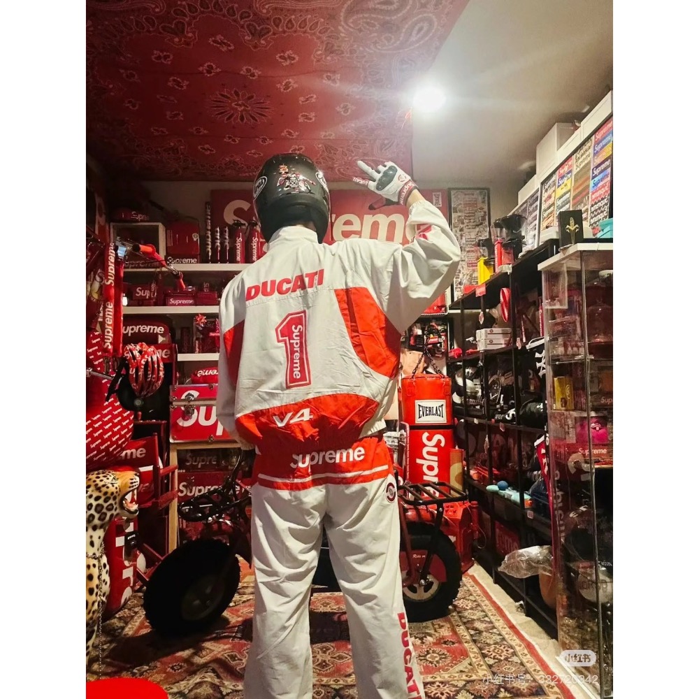 Supreme 24SS Ducati Track Jacket 聯名款夾克-細節圖3