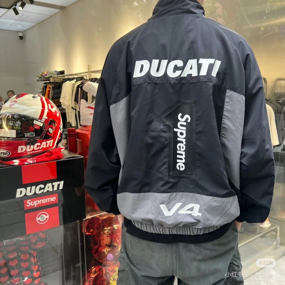 Supreme 24SS Ducati Track Jacket 聯名款夾克-細節圖4