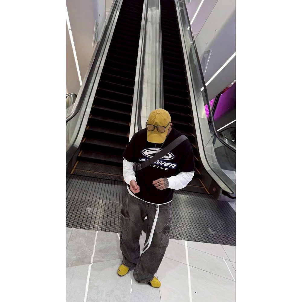 仿舊Answer Racing復古短TEE-細節圖2