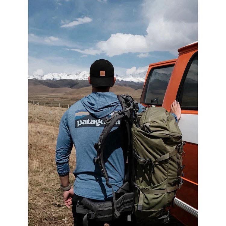 超值推薦超好穿 C1速干系列#【戶外人衣櫃剛需】 Patagonia Graphic Hoody 飛釣路亞 速干連帽防曬-細節圖6