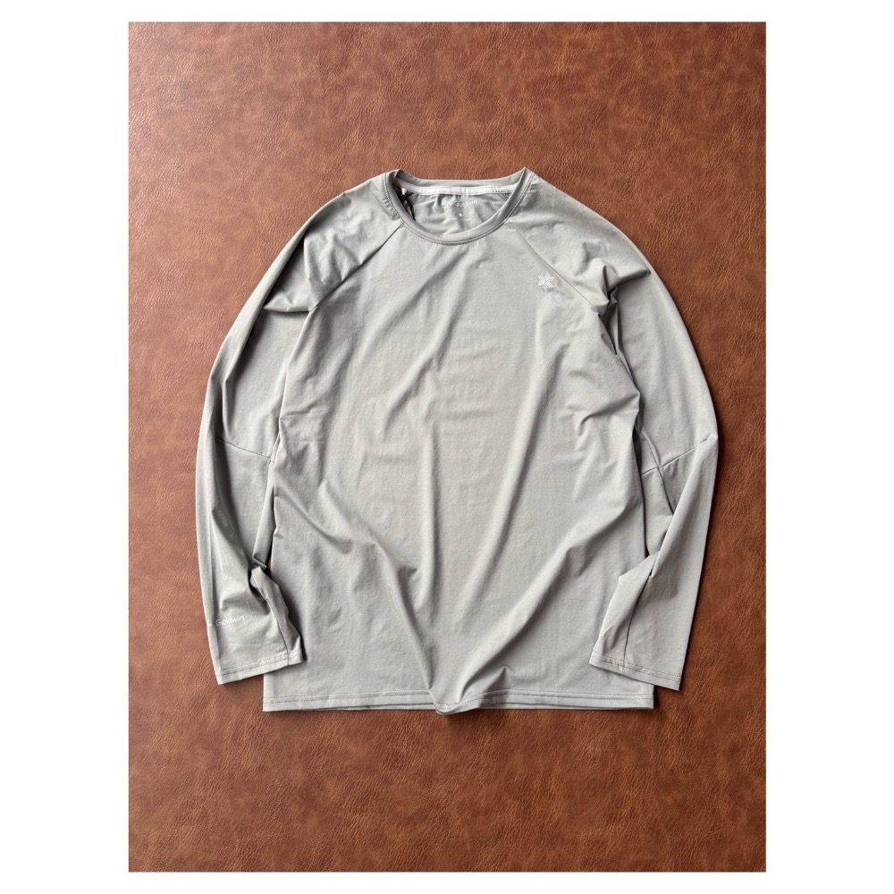 早春新品！goldwin 速乾抗菌運動跑步戶外長袖T恤男女同款-細節圖2