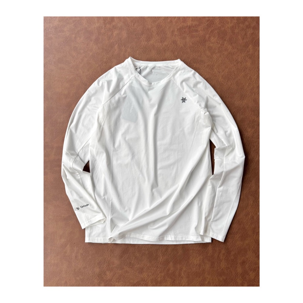 早春新品！goldwin 速乾抗菌運動跑步戶外長袖T恤男女同款-細節圖3