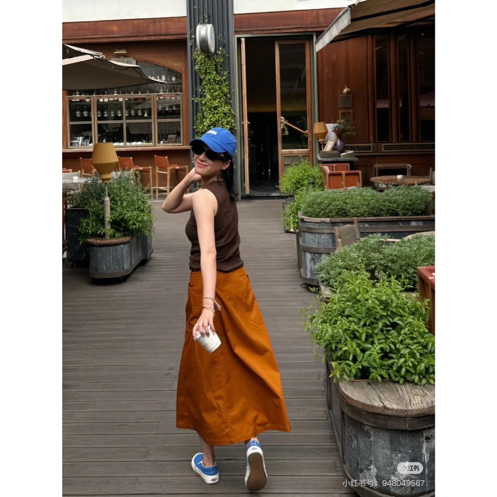 日本Montbell 戶外機能半身長裙，完美平衡戶外實用性與日常時尚感，徒步露營、日常通勤一鍵適配。-細節圖4