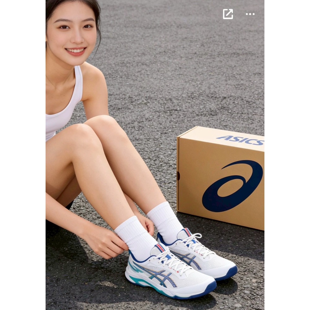 ASICS NETBURNER BALLISTIC FF 4代男女同款訓練鞋/排球鞋-細節圖7