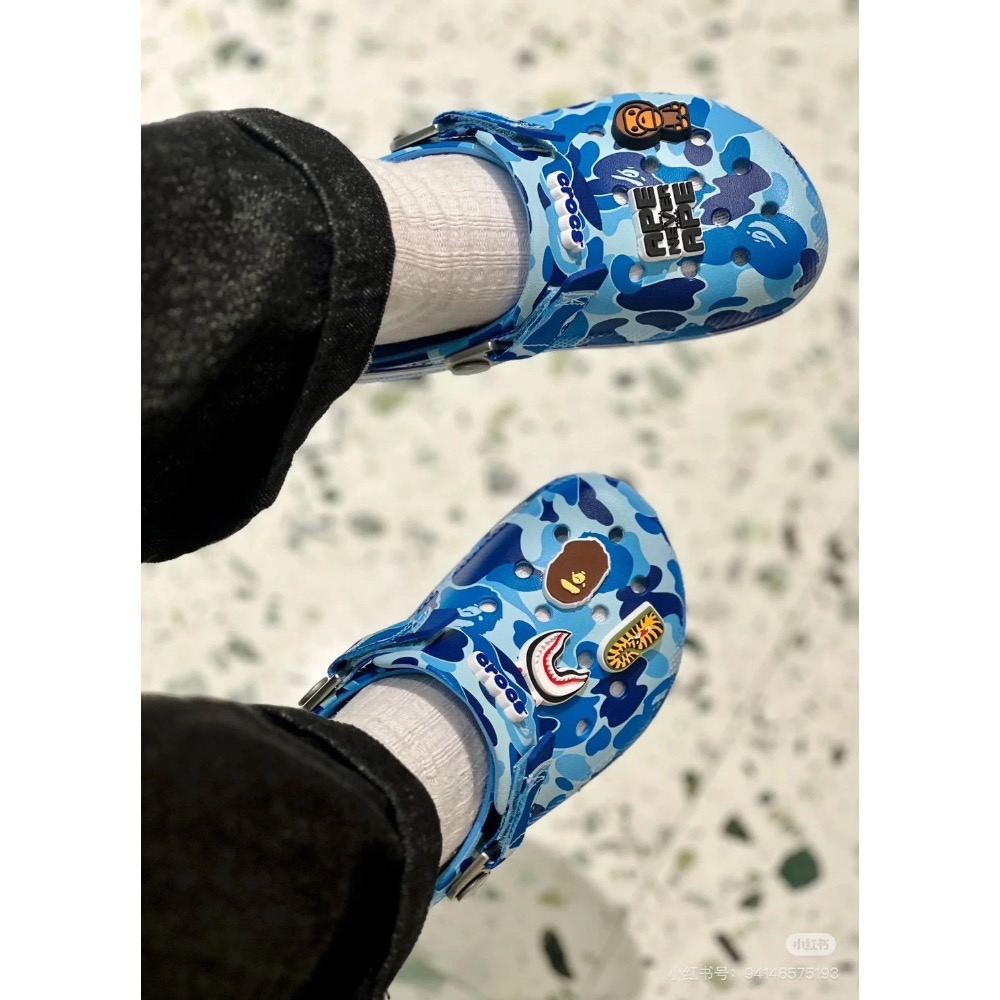 今年最具潛力的BAPE x Crocs 洞洞鞋聯名款-細節圖2