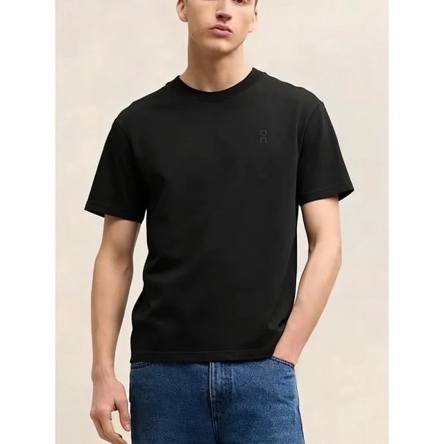 運動基因#【26ss新品】On 小標刺繡Logo 透氣孔運動休閒 短袖T恤 男女同款-細節圖3