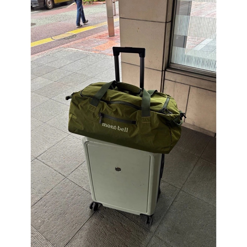 旅行健身的全能塔子#【便攜自收納】montbell 大容量防水耐磨 輕便旅行健身 手提單肩斜挎 保齡球包 男女款-細節圖7
