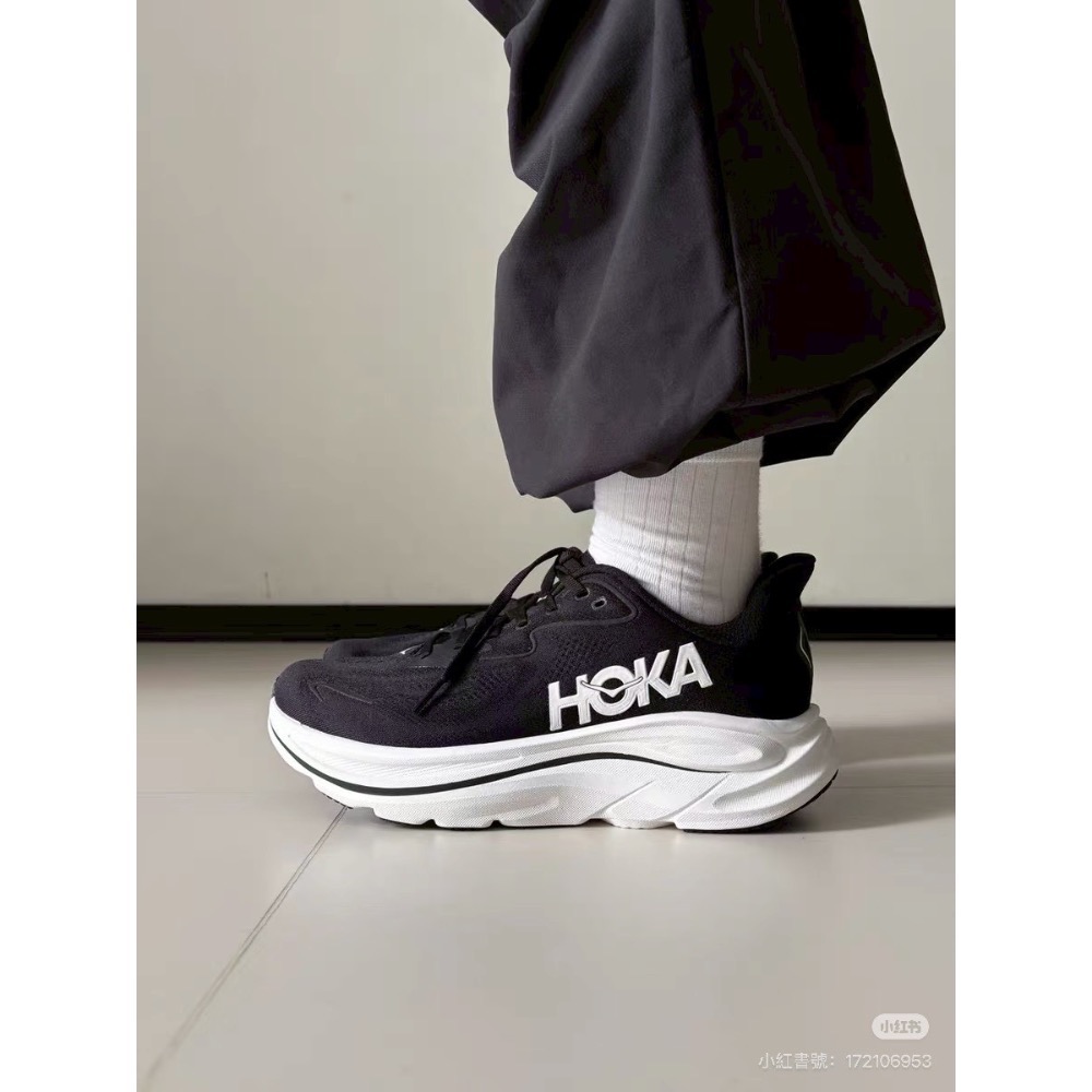 Hoka CIifton 10 寬楦跑步鞋運動鞋 男女同款-細節圖2