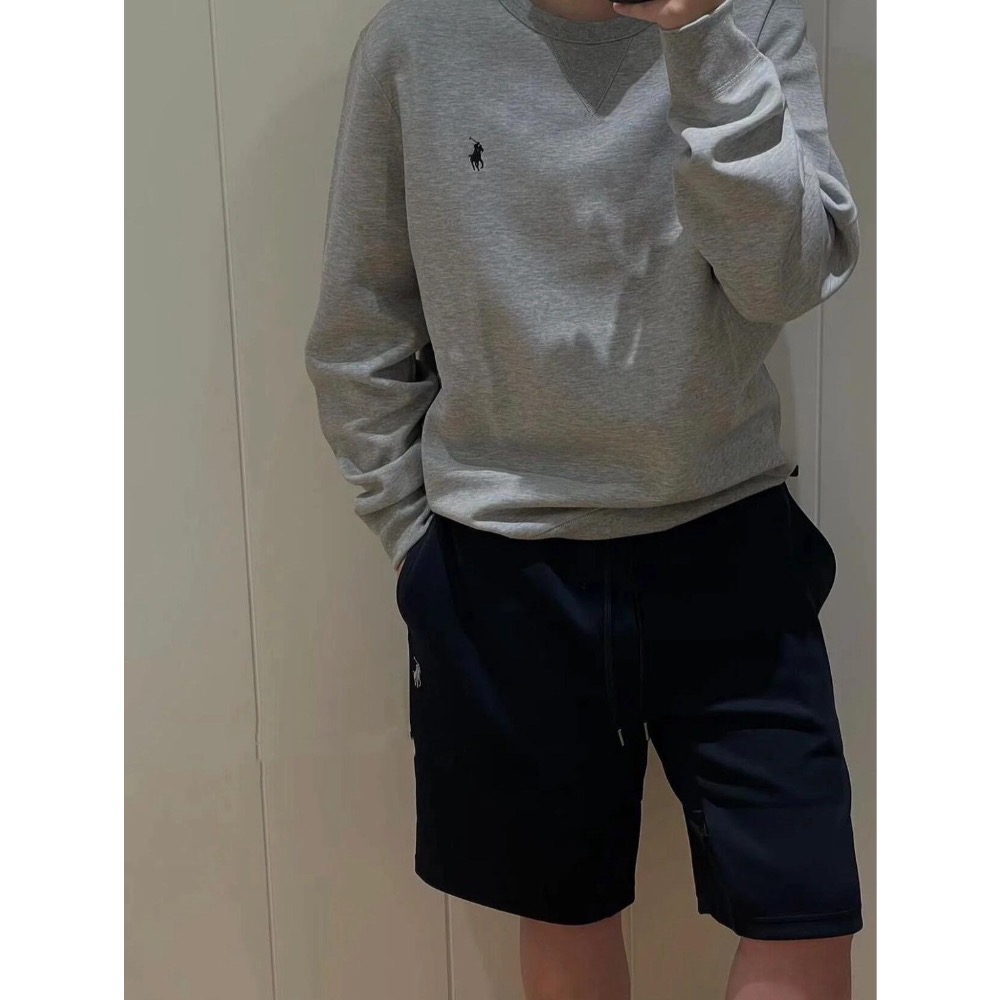 Ralph Lauren拉夫勞倫空氣棉休閒中褲短褲-細節圖5