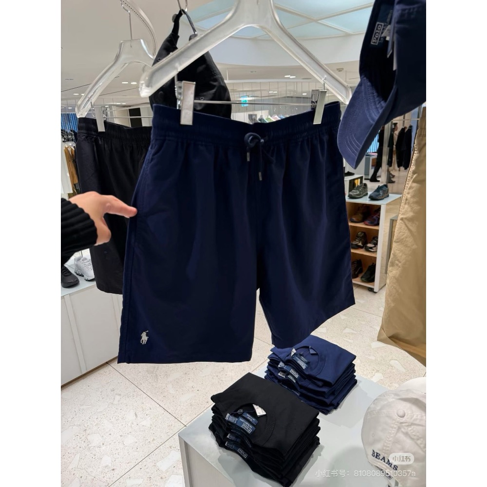 BEAMS 25SS POLO RALPH LAUREN LONG TRAVELER SWIM SHORTS 四分短褲-細節圖3