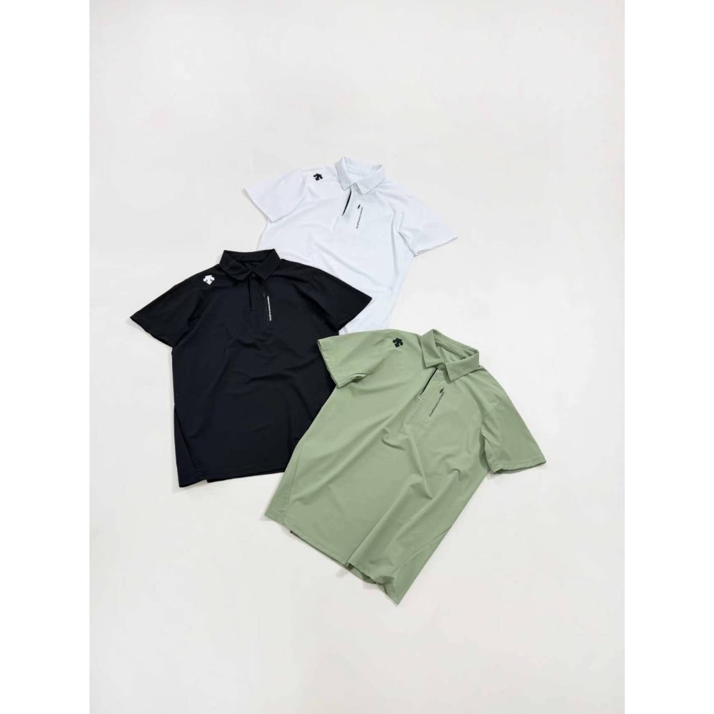 Descente速乾短袖polo衫-細節圖2