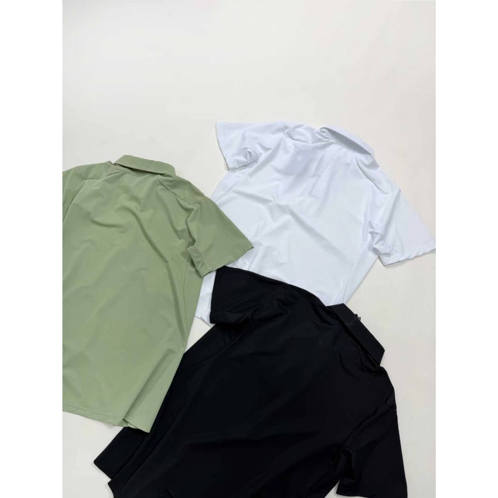 Descente速乾短袖polo衫-細節圖8