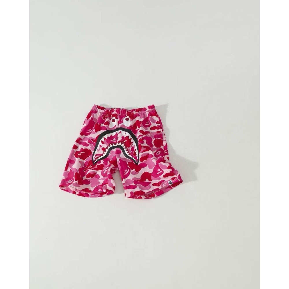Bape26SS經典迷彩鯊魚短褲-細節圖9