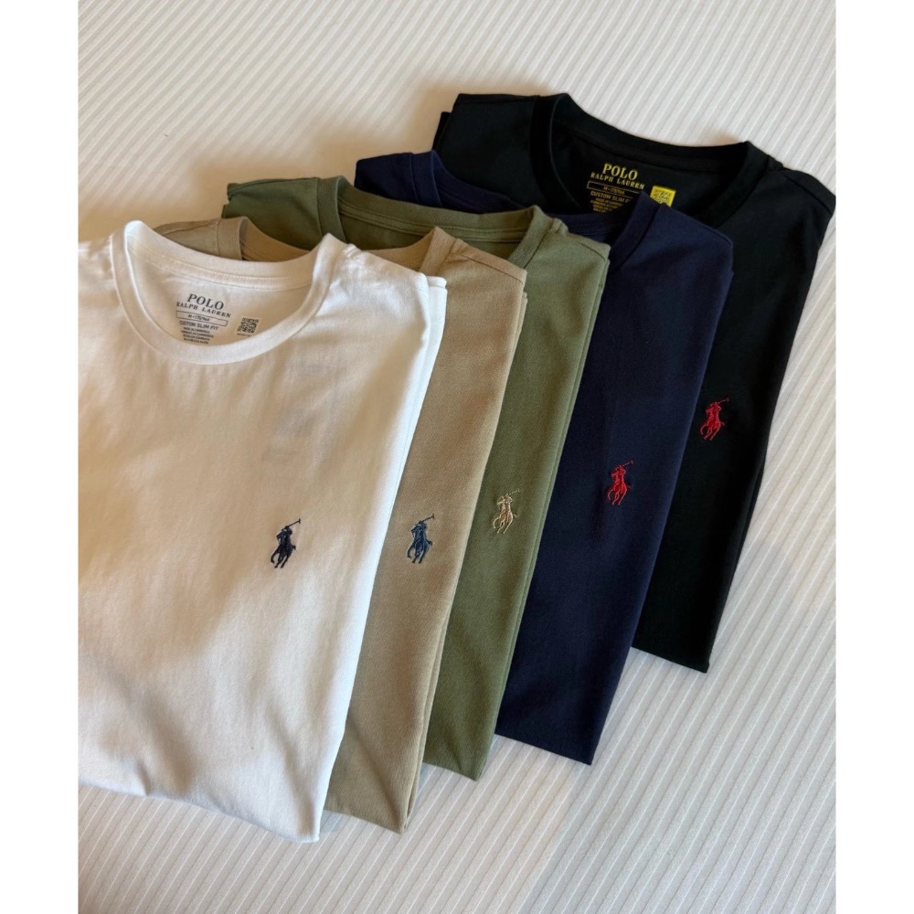 昨天那款嬰兒棉結束了  不少人沒下到特價一款基本款 Ralph Lauren 情侶款棉tee-細節圖2