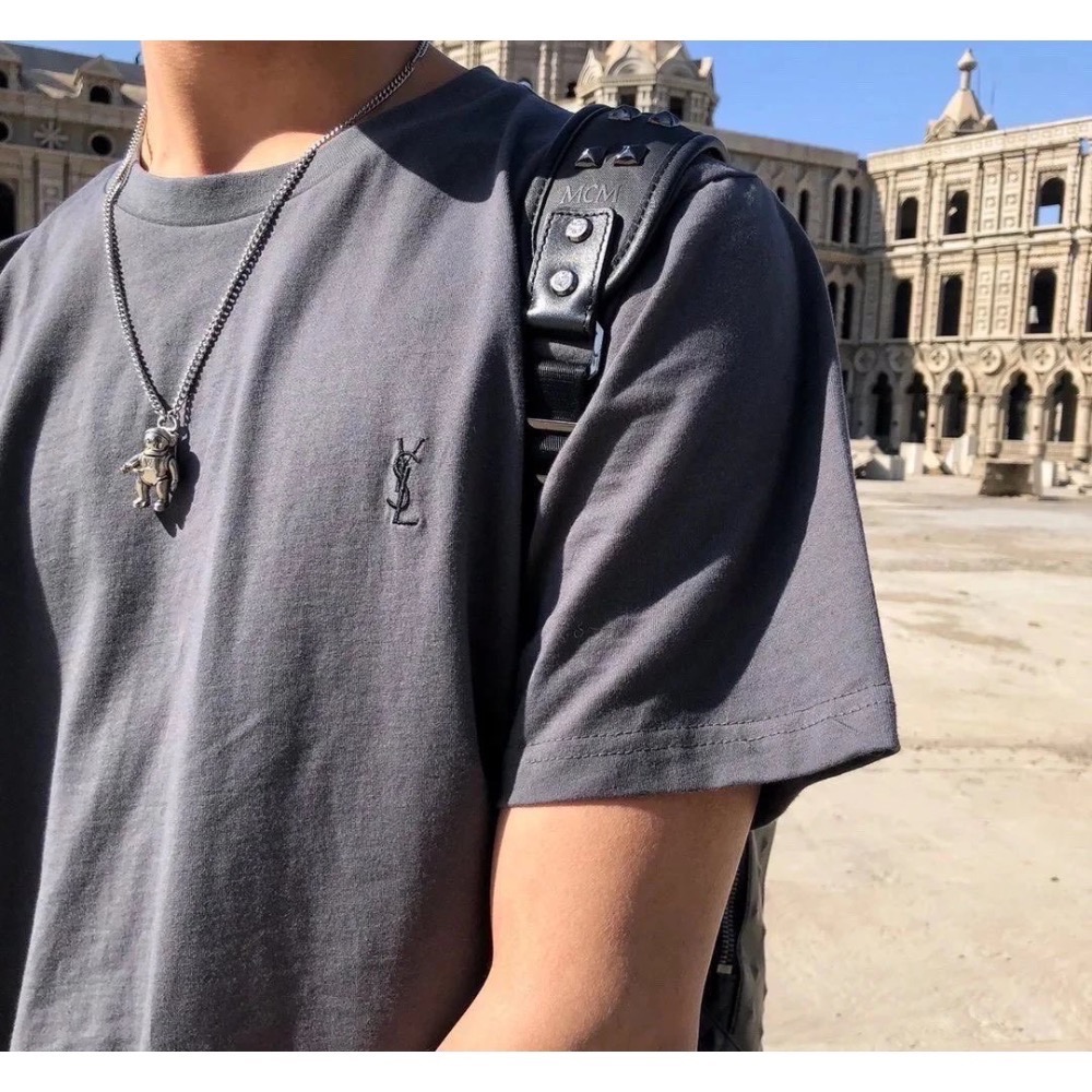 Ysl 情侶短袖 版型合身-細節圖3