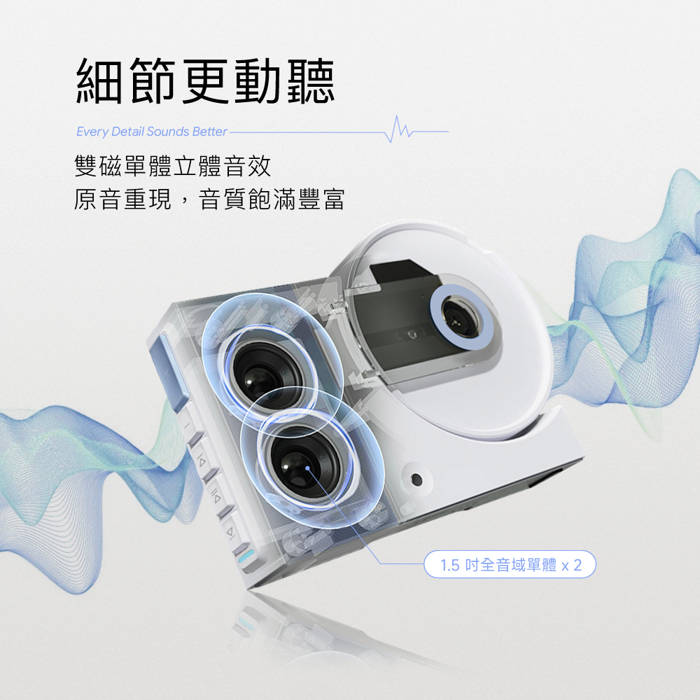 【Bam:on】BAM-C100漸層經典CD播放機-細節圖4