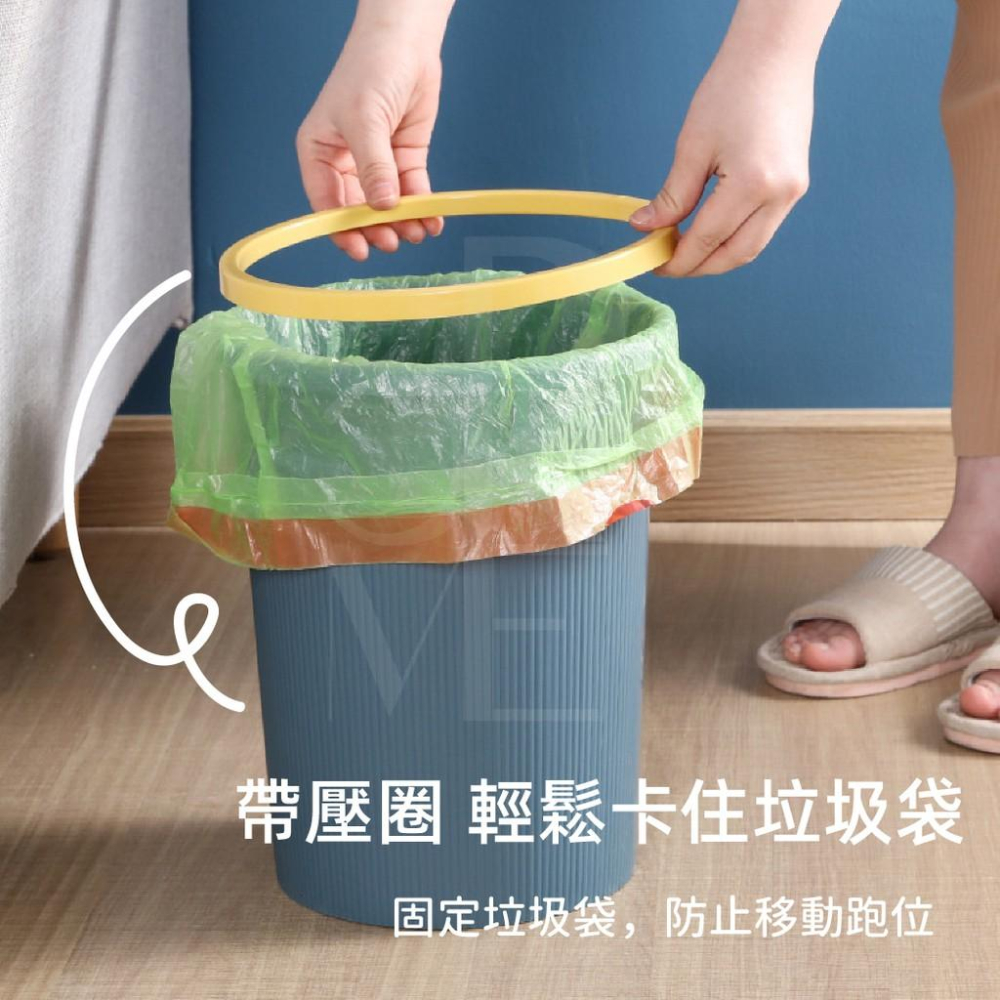 【馬卡龍可夾袋】小垃圾桶 垃圾筒 廚房垃圾桶 廁所垃圾桶 北歐垃圾桶 無蓋垃圾桶 北歐風垃圾桶 房間垃圾桶 簡約垃圾桶-細節圖3