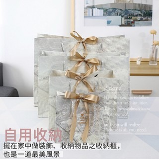 【送雙色絲帶】大理石禮物袋 禮品袋 手提紙袋 包裝紙袋 小紙袋 禮物包裝袋 禮物紙袋 精品紙袋 禮物飾品提袋 生日禮物-細節圖3