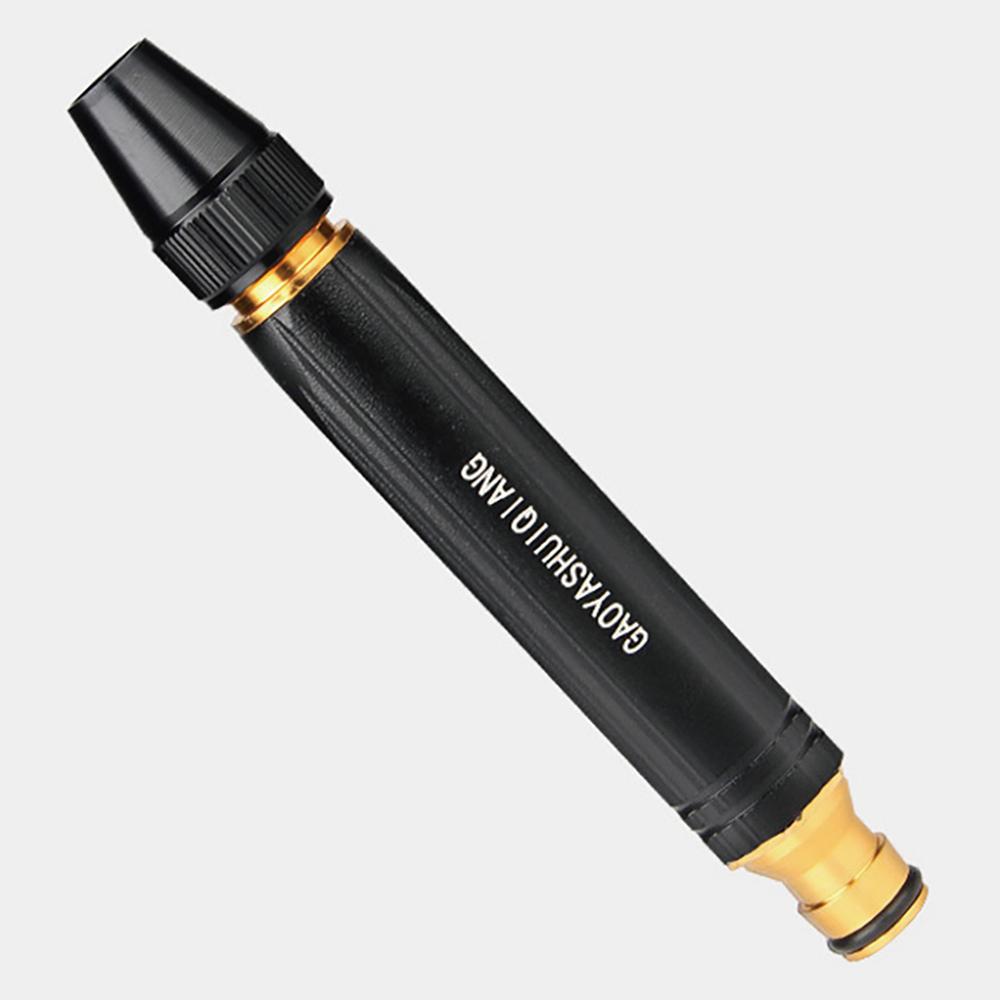 【ENJOY LIFE】 黑金剛增壓噴頭 自動強力增壓 三種噴水模式 澆花園藝 增壓噴頭 高壓家用洗車水槍 水槍噴頭-細節圖8