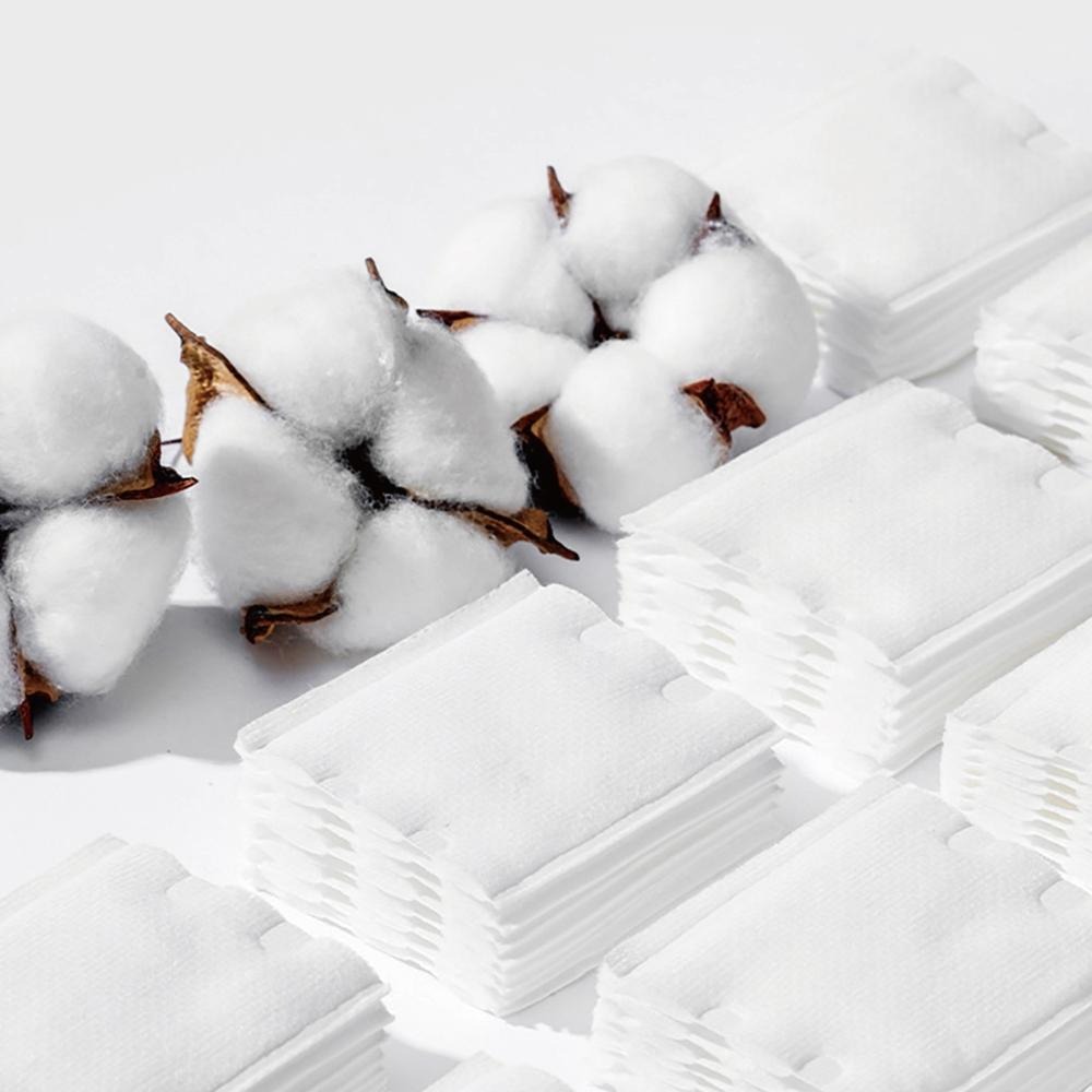 【ENJOY LIFE】雙壓邊化妝棉 50片 化妝棉 卸妝棉 壓邊化妝棉 美妝卸妝棉 清潔棉 加厚化妝棉 雙面化妝棉-細節圖7