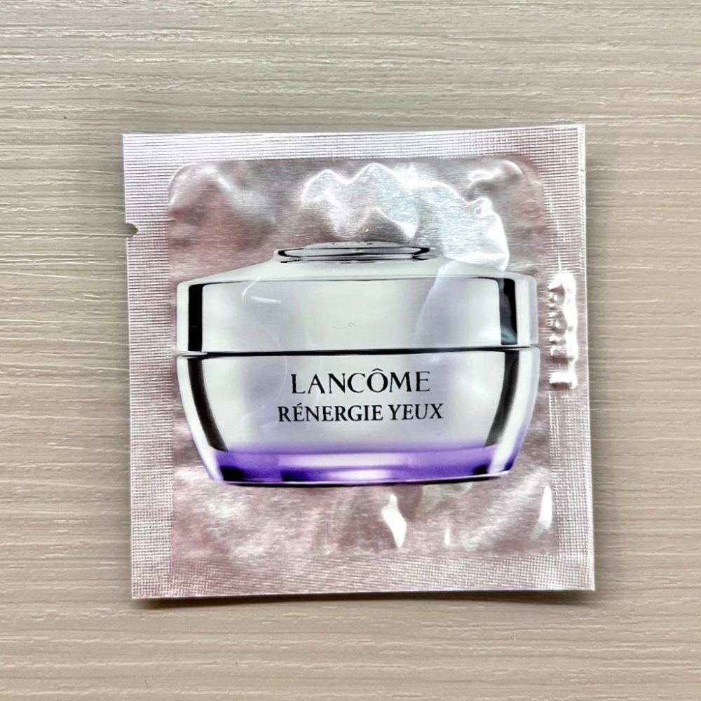 栗子美妝🌰｜LANCOME 蘭蔻 超緊顏白金緊緻抗痕眼霜 5ml 1ml 專櫃中文標 小樣 試用包-細節圖3