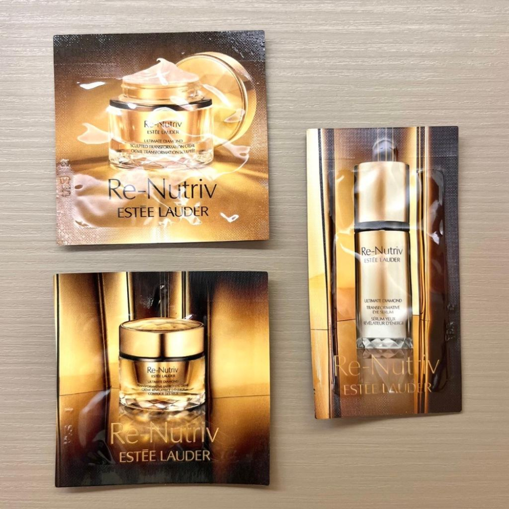 栗子美妝🌰｜雅詩蘭黛 白金級黑鑽松露奇蹟修護亮眼精萃 5ml 白金級黑鑽松露奇蹟凝露 1.5ml 試用包 小樣-細節圖4