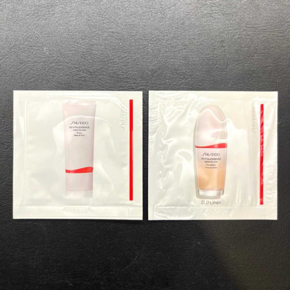 栗子美妝🌰｜SHISEIDO 資生堂 超聚光活膚精華粉底 1ml 130 140 220 超聚光活膚精華妝前乳 試用包-細節圖2
