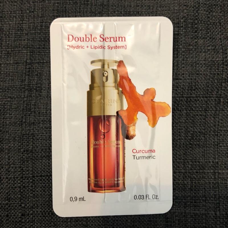 栗子美妝🌰｜克蘭詩 CLARINS 黃金雙激萃 清爽版 經典版 0.9ml 小樣 試用包 專櫃中文標-細節圖2