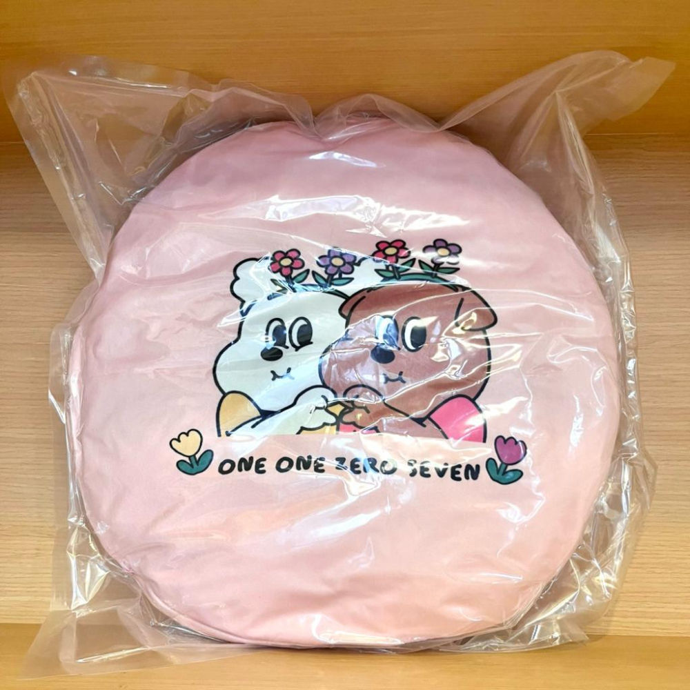 栗子小舖🌰｜ONE ONE ZERO SEVEN 隨行保溫杯 450ml 手拿小鏡子 雲朵吸水巾 抱枕 周邊 1107-細節圖7