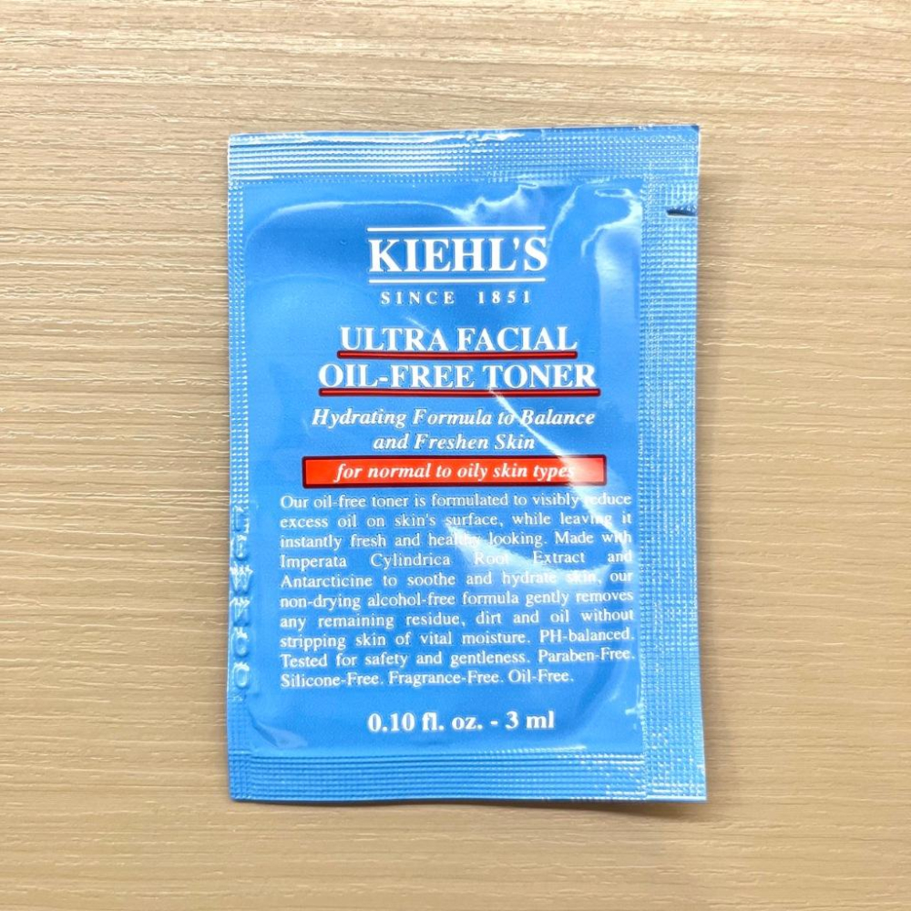 栗子美妝🌰｜Kiehl＇s 契爾氏 冰河醣蛋白吸油水感凝凍 冰河保濕無油清爽化妝水 3ml 試用包 小樣 旅行包-細節圖3