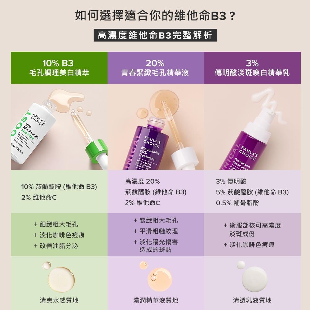 栗子美妝🌰｜PAULA＇S CHOICE 寶拉珍選 3%傳明酸淡斑喚白精華乳 30ml 台灣官方中文標-細節圖3