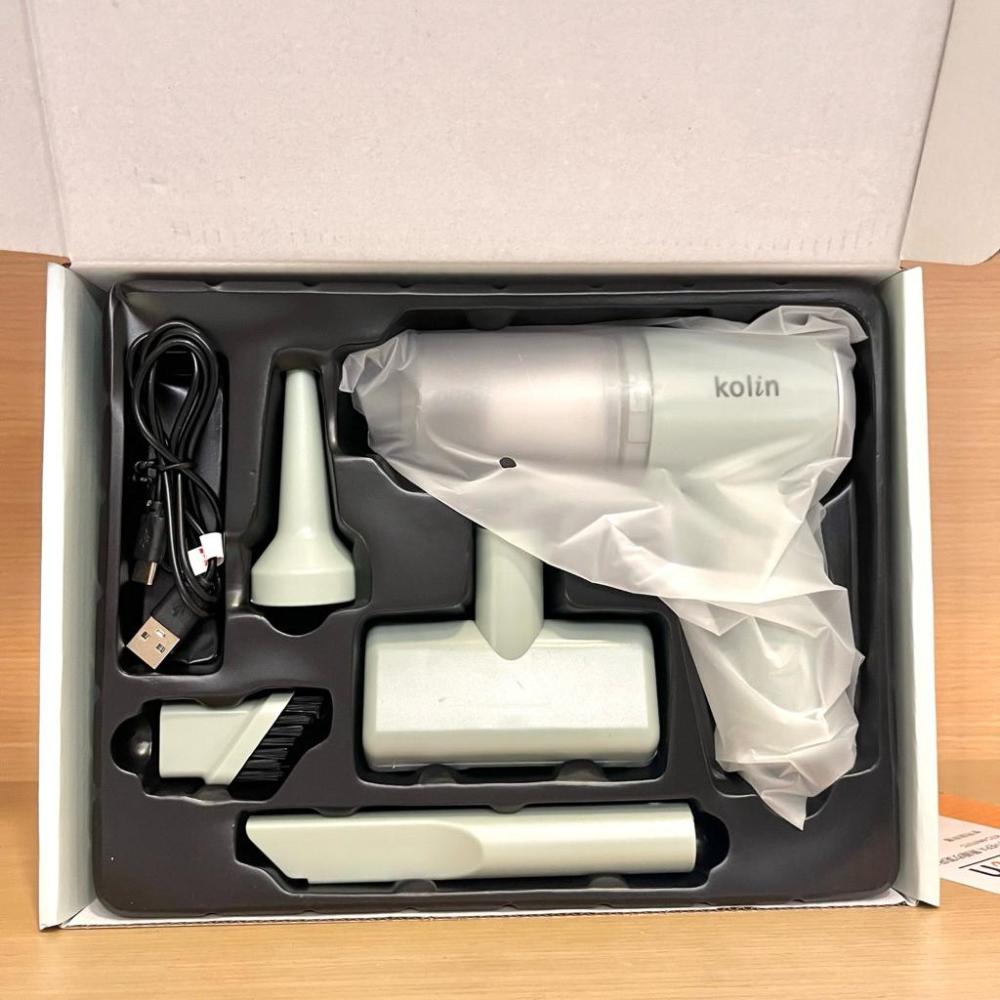 全新 Kolin 歌林 HEPA無線吹氣吸塵槍 KTC-MN707C USB充電 車用 家用 手持 噴氣槍 吹氣槍-細節圖2