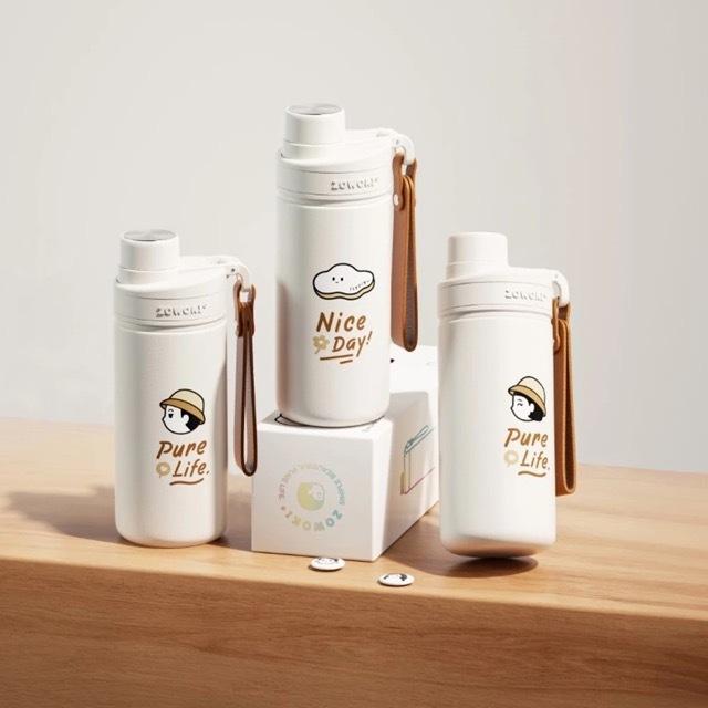 全新 BLACK HAMMER 造物集不鏽鋼保溫保冰隨行杯 不鏽鋼保溫保冰隨行杯 430ml 氧氣雲 保溫瓶 保溫杯-細節圖3